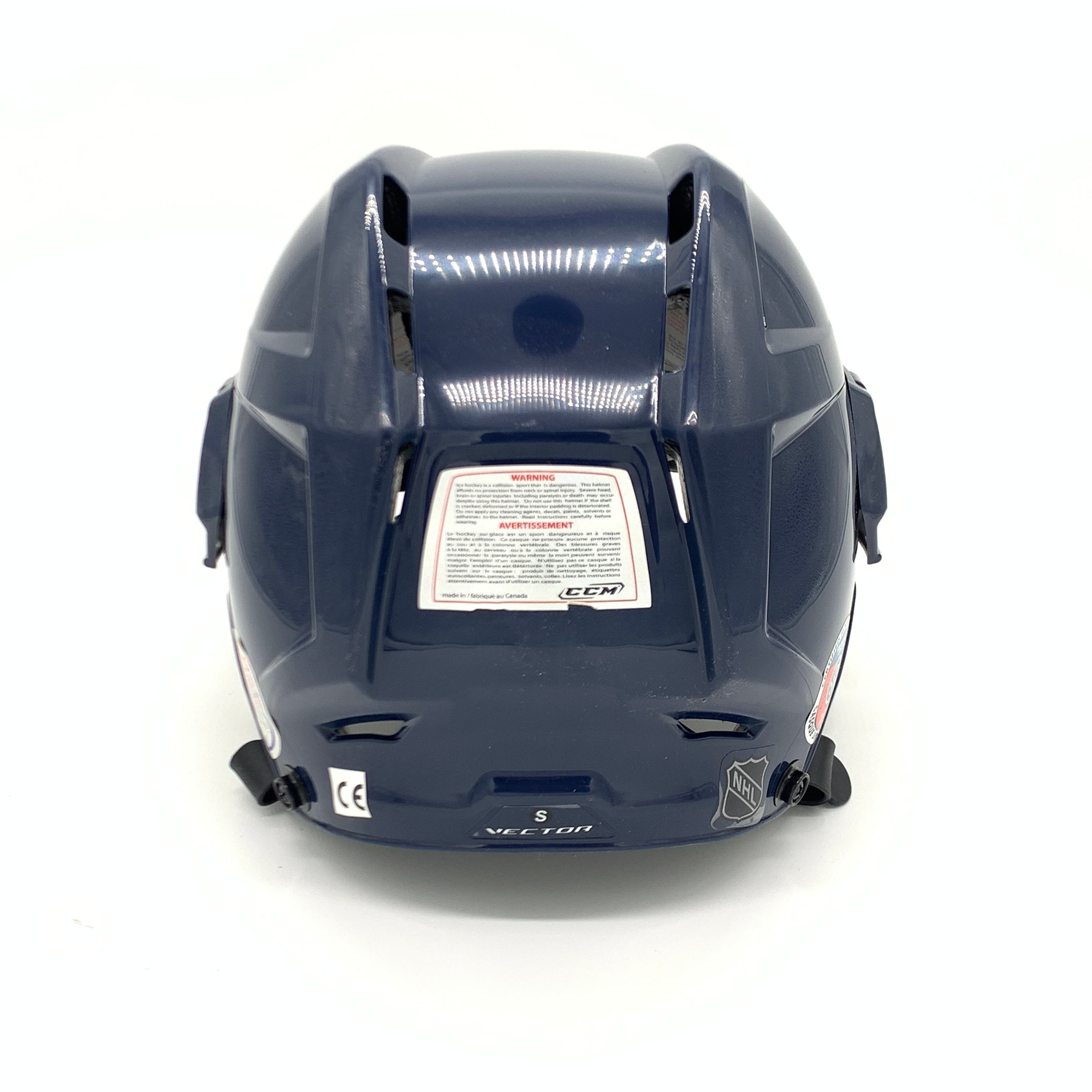 CCM V10 - Casque de hockey (bleu)